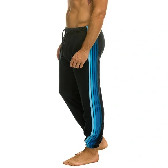 Aviator Nation 5 Stripe Sweatpants - Picture 1 of 8